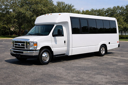 18-passenger minibus rental Missoula TX